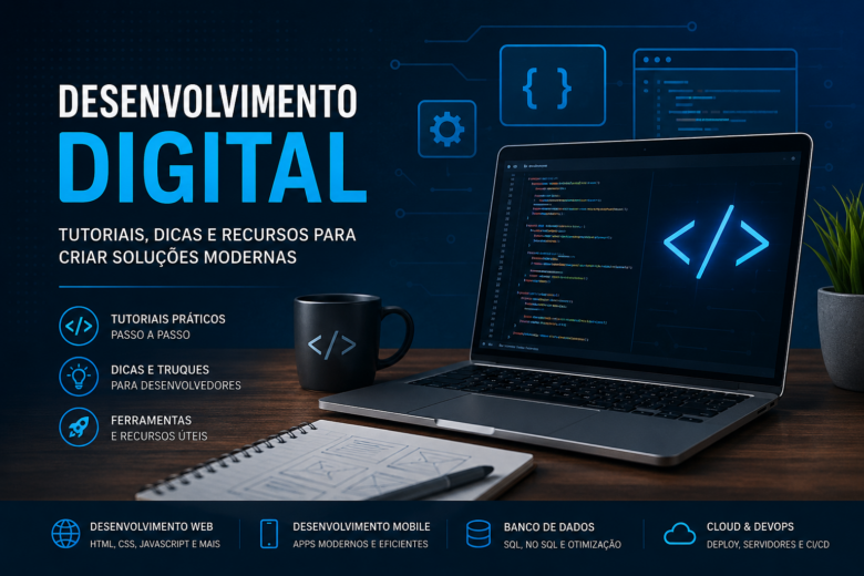 Desenvolvimento Digital e Marketing Digital para iniciantes