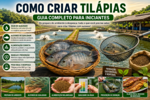Tilápia: Como Criar, Alimentar e Garantir uma Produção Saudável e Rentável