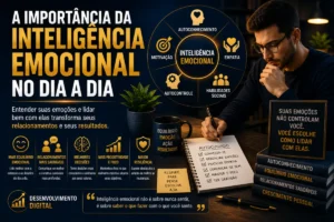 A inteligência emocional também desempenha um papel fundamental na comunicação. Muitas discussões e desentendimentos não acontecem apenas por diferenças de opinião, mas pela dificuldade de controlar impulsos e interpretar corretamente os sentimentos envolvidos em uma conversa. Pessoas que desenvolvem essa habilidade