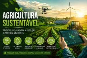 Agricultura Sustentável:necessidade de manter a produtividade no campo,