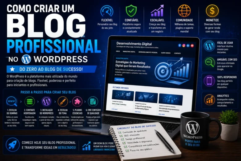 Um blog bem estruturado não é apenas um espaço onde textos são publicados.