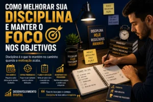A disciplina é uma das habilidades mais importantes para quem deseja alcançar objetivos pessoais e profissionais. Enquanto muitas pessoas acreditam que o sucesso depende apenas de motivação ou talento