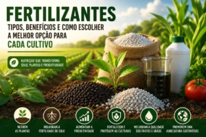 Fertilizantes:A produção agrícola moderna depende de diversos fatores para alcançar elevados níveis de produtividade, qualidade e sustentabilidade. Entre eles, os fertilizantes ocupam um papel de destaque, pois fornecem os nutrientes essenciais para o crescimento saudável das plantas, contribuem para a recuperação da fertilidade do solo e ajudam os produtores a obter colheitas mais abundantes e de melhor qualidade.