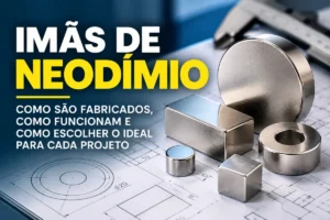 Os Ímãs de Neodímio destacam-se pela capacidade de produzir campos magnéticos intensos mesmo em dimensões relativamente pequenas.
